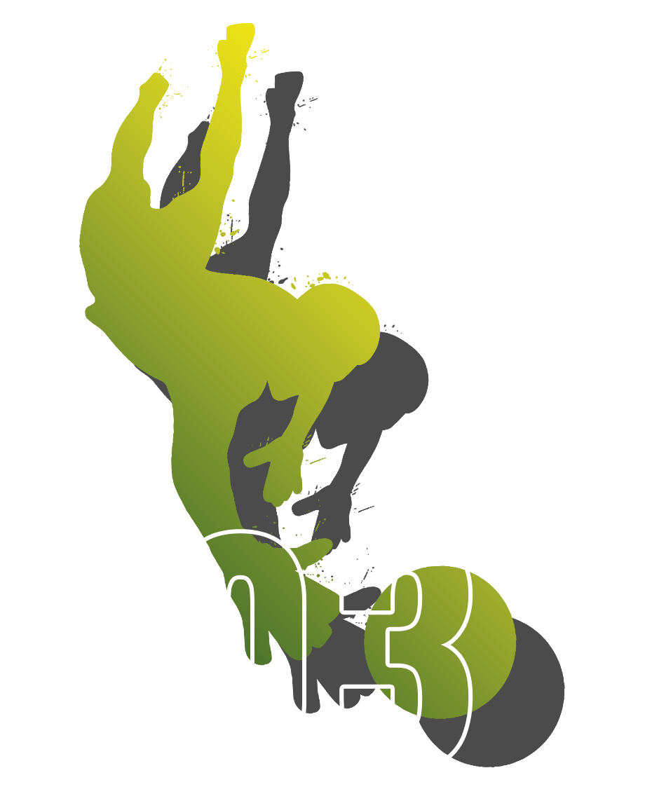 ゴールキーパーのシルエット